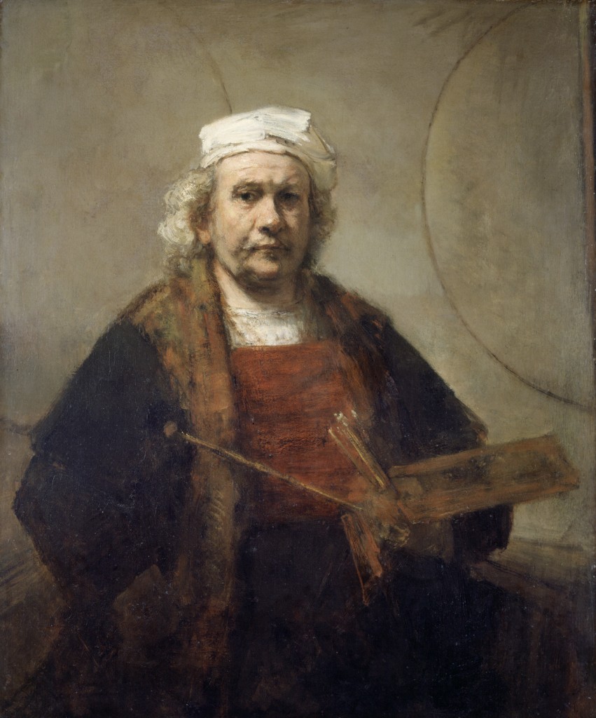 Self Portrait with Two Circles Rembrandt about 1665-9Kenwood House, The Iveagh Bequest, English Heritage, London© English Heritage