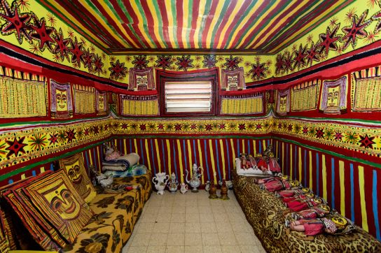 Afia Zecharia, The painted house in Shlomi